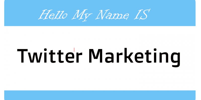 Twitter Marketing 101